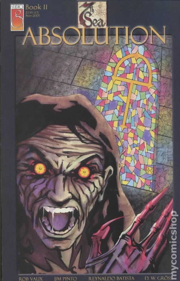 cover for issue 2 of the comic book mini-series 7th Sea Absolution
