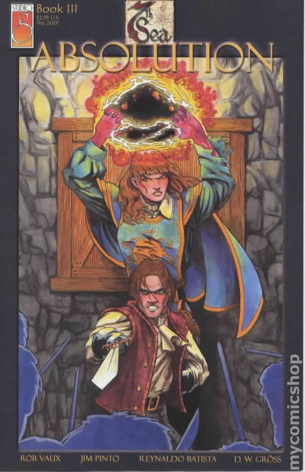 cover for issue 3 of the comic book mini-series 7th Sea Absolution
