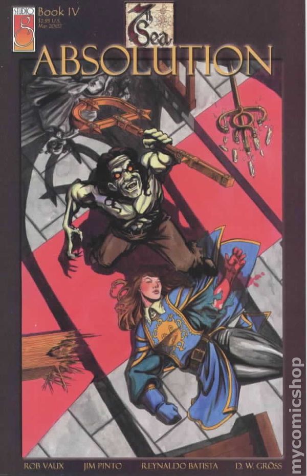 cover for issue 4 of the comic book mini-series 7th Sea Absolution